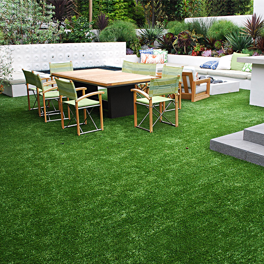 Lush Olive Green Synthetic Turf - Prime Turf Artificial Grass, 10mm Pile Height, 10sqm Roll