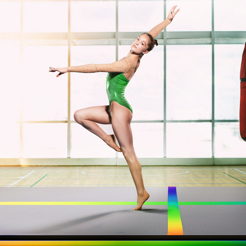 Everfit 3M Inflatable Air Track Mat with Electric Pump for Gymnastics and Sports Training