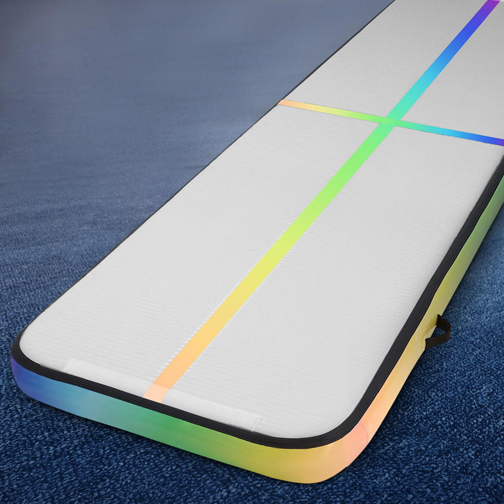 Everfit 4M Inflatable Air Track Gymnastics and Yoga Tumbling Mat