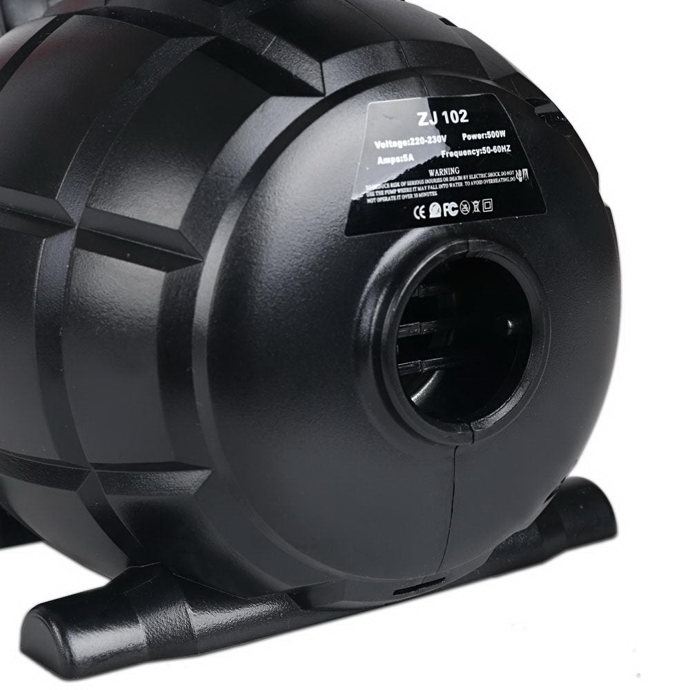500W Portable Electric Air Pump for Inflatable Gym Mats and Equipment