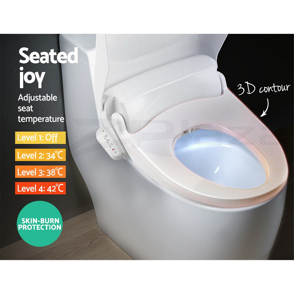 Cefito Advanced Smart Bidet Toilet Seat with Remote Control and Self-Cleaning Features