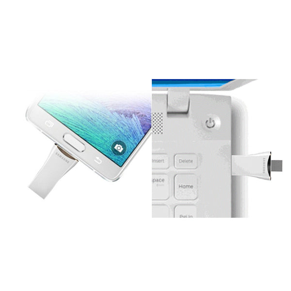 Samsung micro SDXC UHS-I Card OTG 64GB on the go type USB OTG & USB & Card 3 in 1 (CV-OE064GA00)
