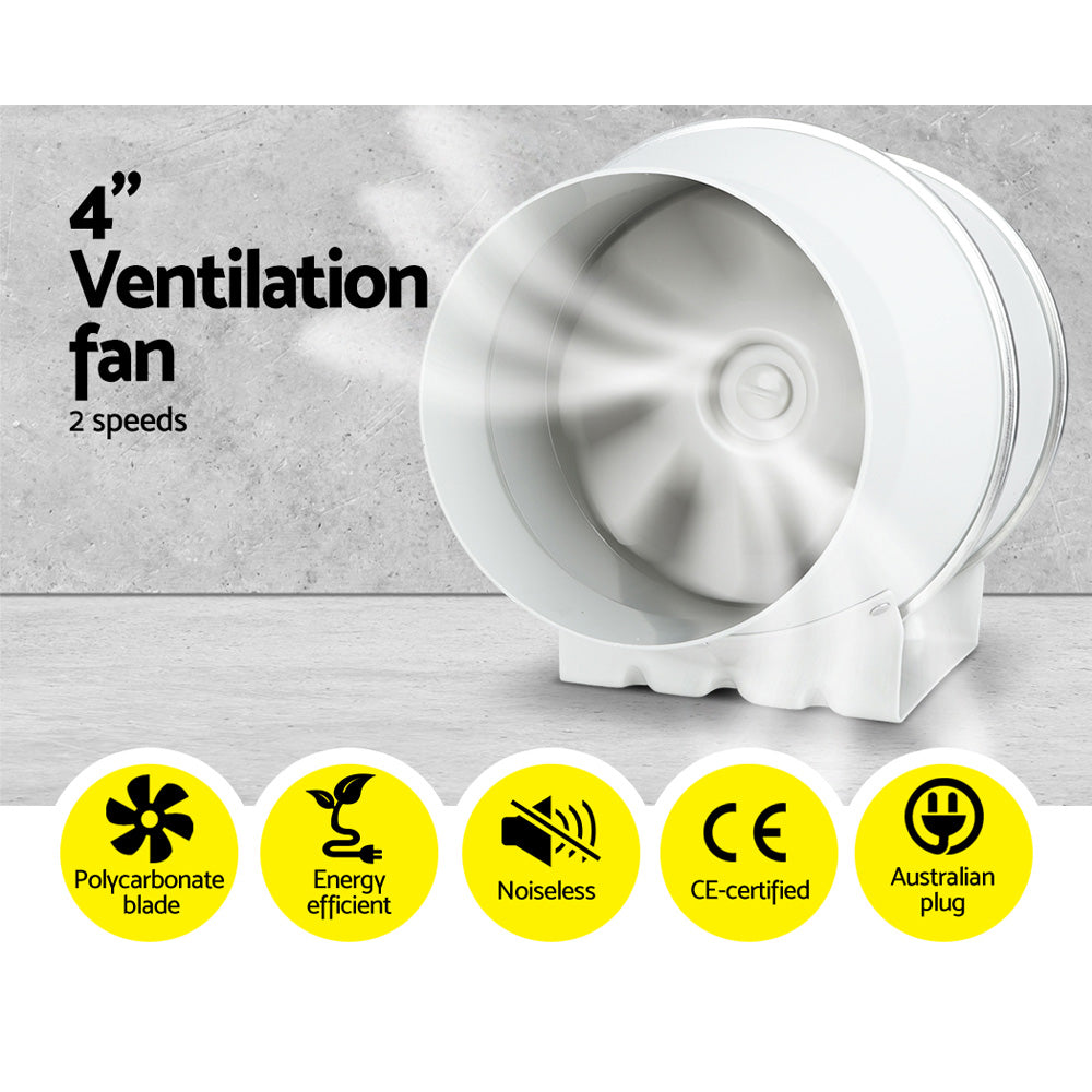 Greenfingers Grow Tent Kit Hydroponics Ventilation Kit 4