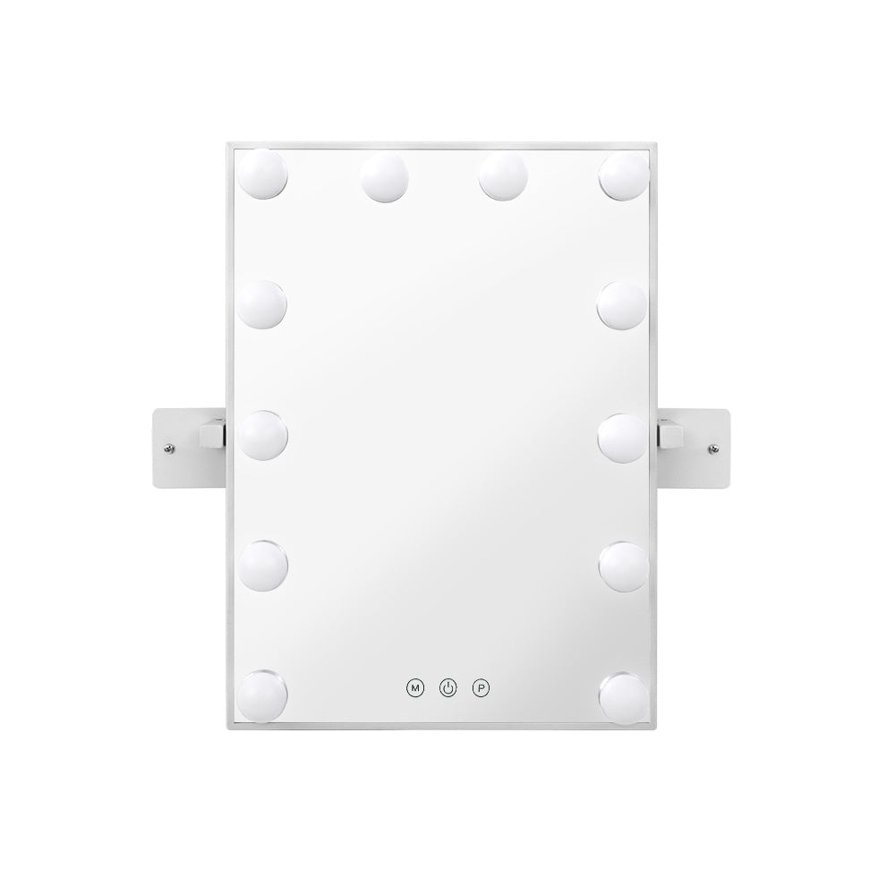 Glamourous LED Makeup Vanity Mirror with Adjustable Lighting and 360? Rotation
