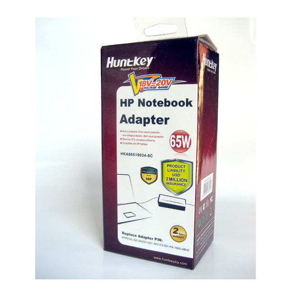 Huntkey 65W Notebook Adaptor HP