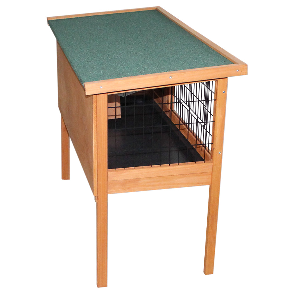 Cozy 70cm Wooden Pet Hutch with Easy Clean Slide-Out Tray
