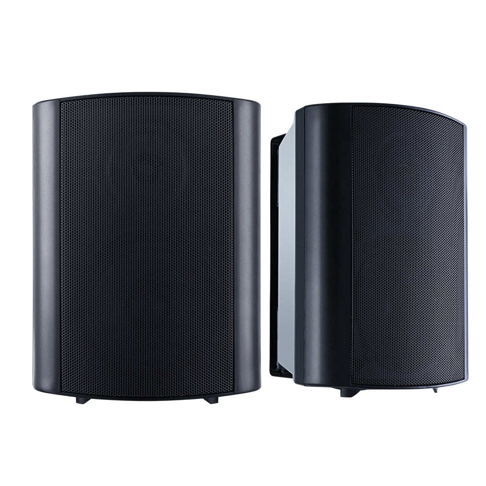 Indoor Outdoor 2-Way Wall Speakers for Home Audio & TV - 150W Stereo Sound System