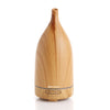 Milano Decor Aroma Diffuser 100ml Ultrasonic Humidifier Purifier And 3 Pack Oils Light Wood