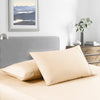 Casa Decor 2000 Thread Count Bamboo Cooling Sheet Set Ultra Soft Bedding - King - Oatmeal
