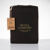 Royal Comfort Vintage Washed 100% Cotton Quilt Cover Set Bedding Ultra Soft - Queen - Charcoal