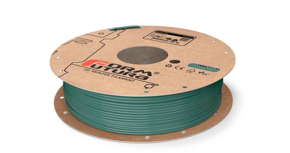 EasyFil PLA 2.85mm Dark Green 750g 3D Printer Filament - Impact Modified, Easy to Print