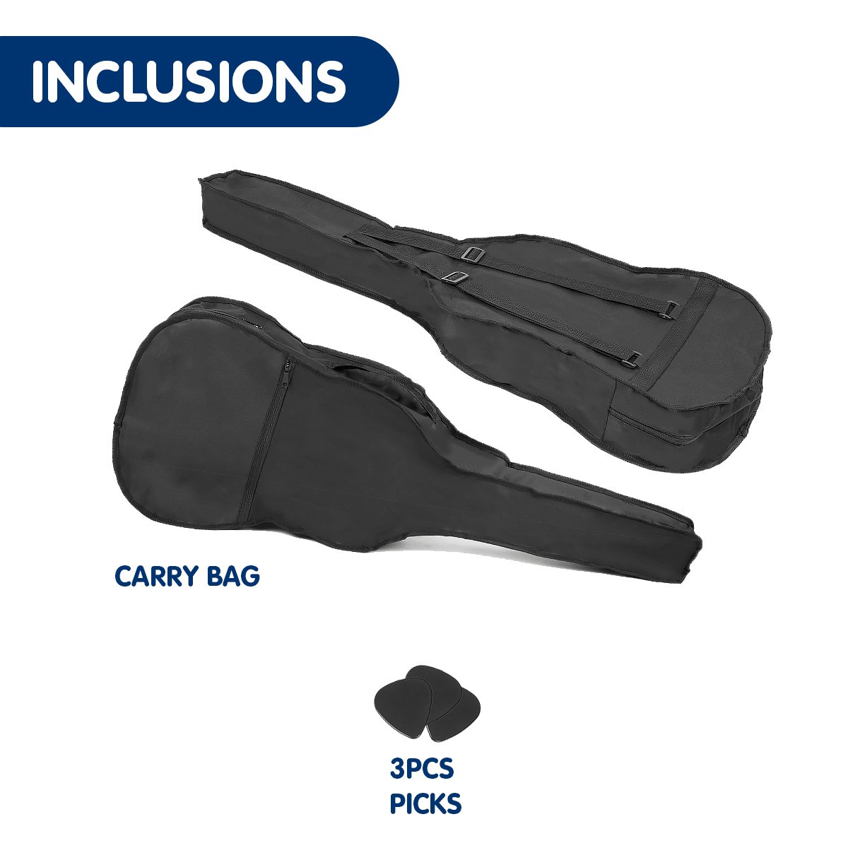 Karrera Blue Cutaway Acoustic Guitar for Kids - Perfect for Learning and Performance