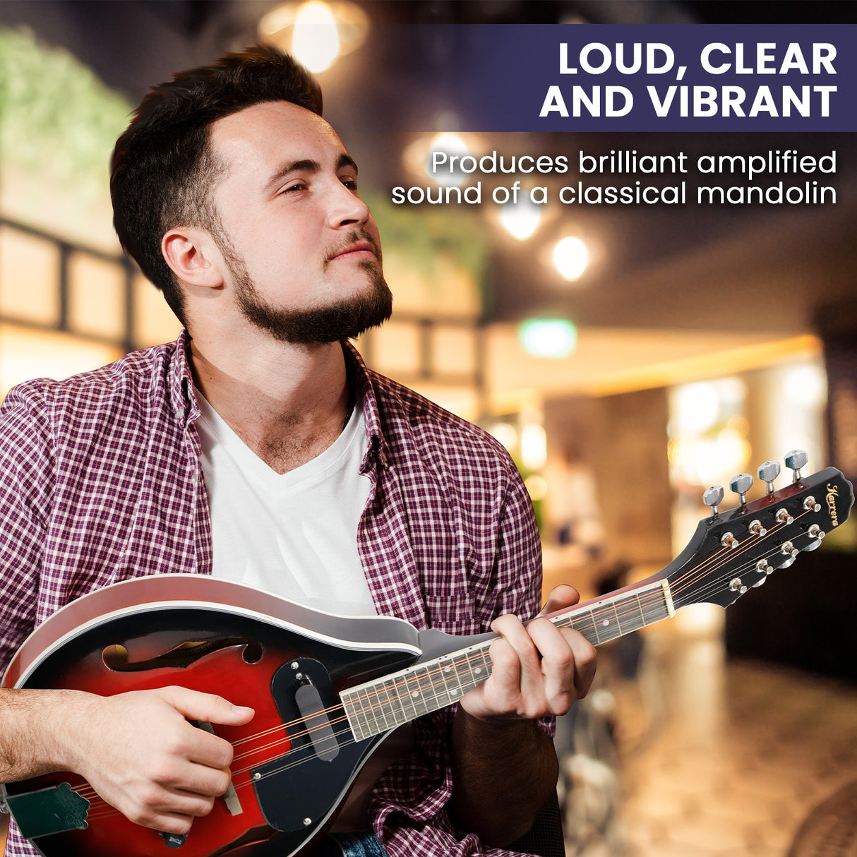 Karrera Premium 8-String Electric Mandolin