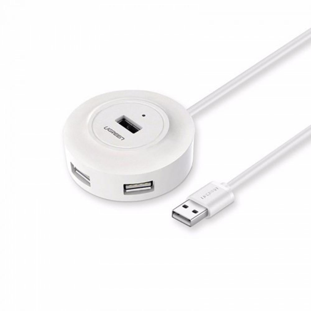 UGREEN 4-Port USB 2.0 Hub in White