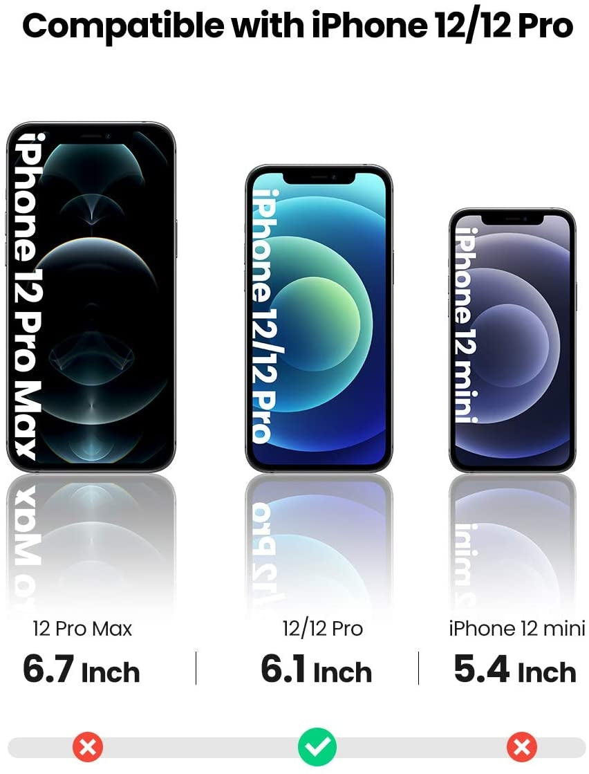 UGREEN Clear Slim Protective Case for iPhone 12/12 Pro 6.1-inch