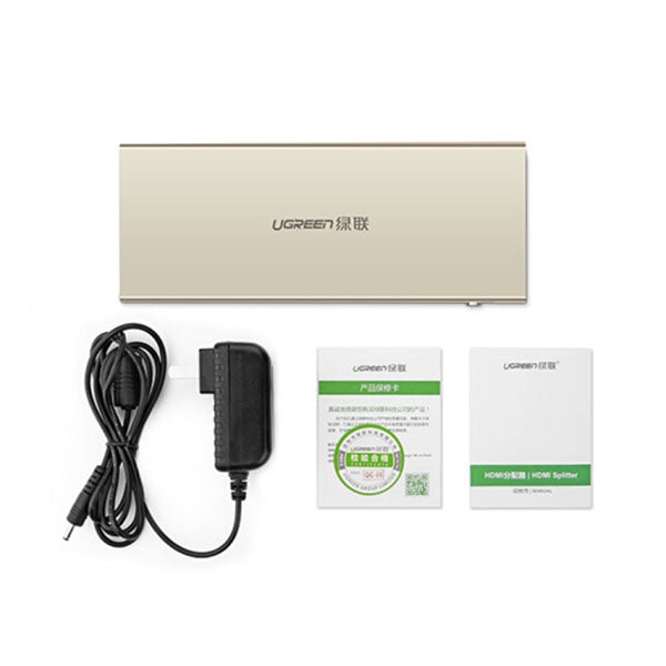 UGREEN Zinc Alloy HDMI 1 to 4 Amplifier Splitter (40277)