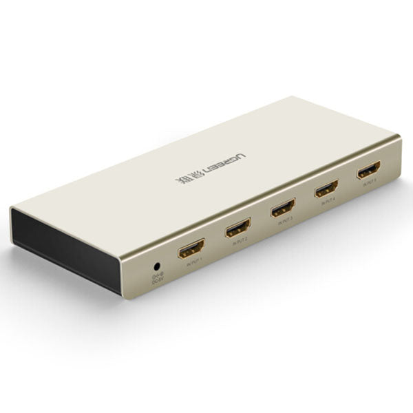UGREEN Zinc Alloy 5-Port HDMI Switch 40279
