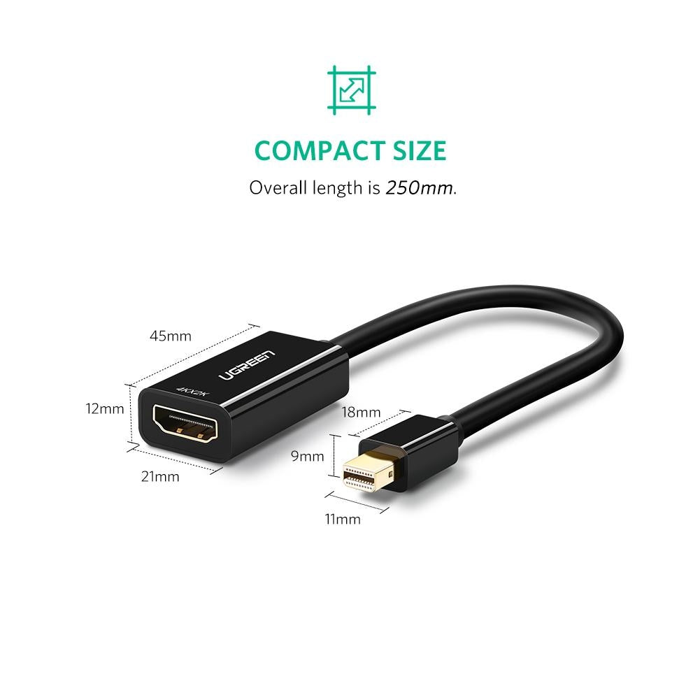 UGREEN 40360 4K Mini DisplayPort to HDMI Converter
