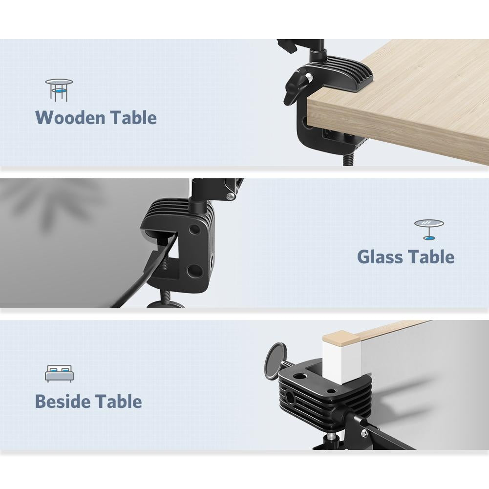 UGREEN 50394 Adjustable Lazy Holder with Extendable Arm in Black