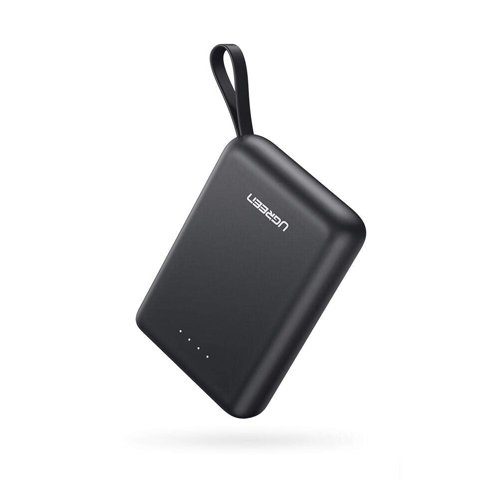UGREEN 10000mAh Ultra-Compact Dual Device Power Bank with Fast Charging