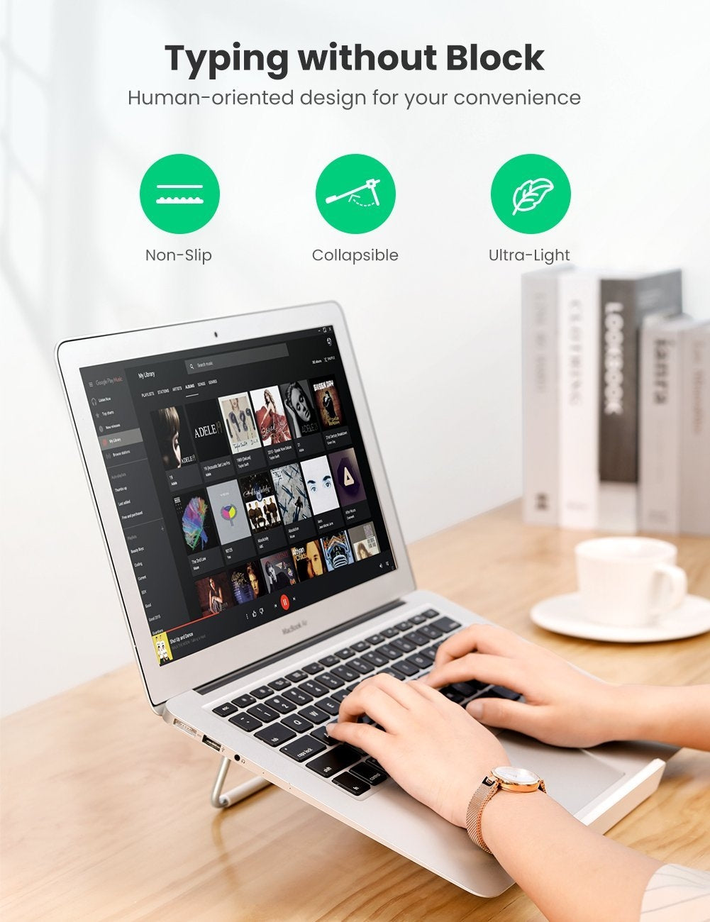 UGREEN 80348 Ergonomic Adjustable Laptop Stand