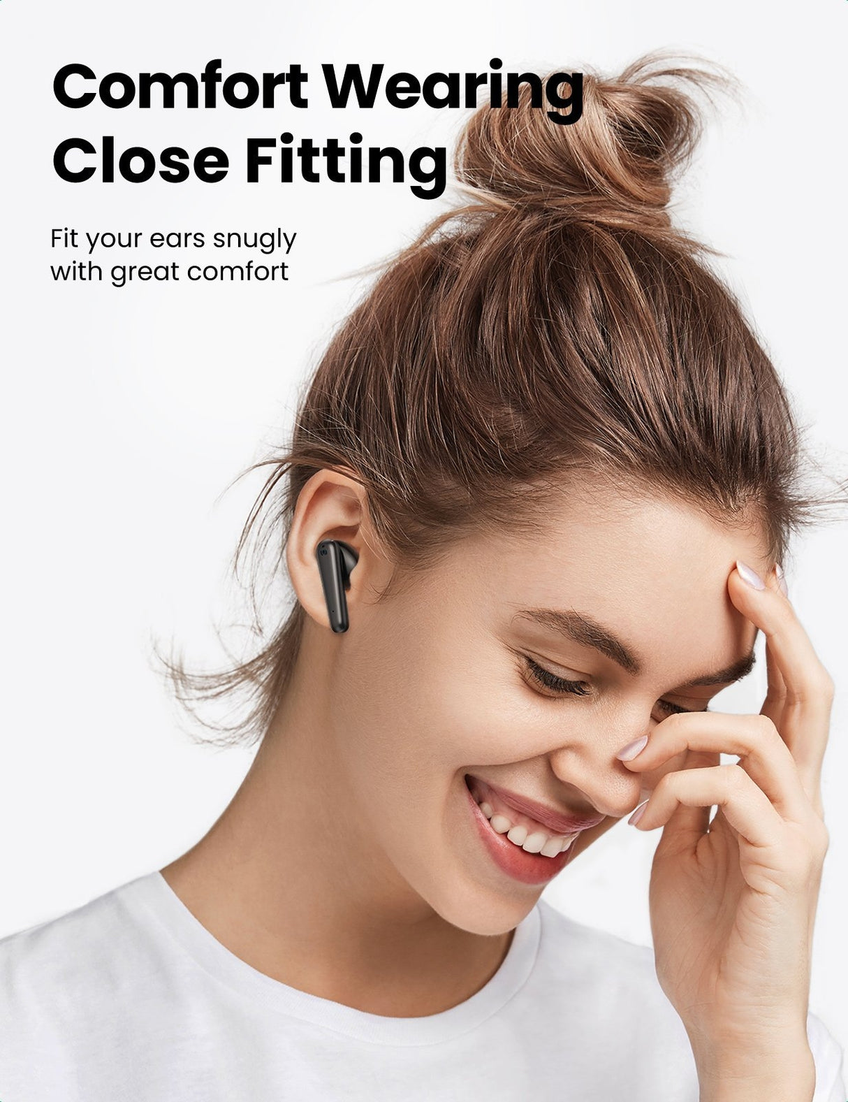 UGREEN HiTune T1 Wireless Earbuds - White