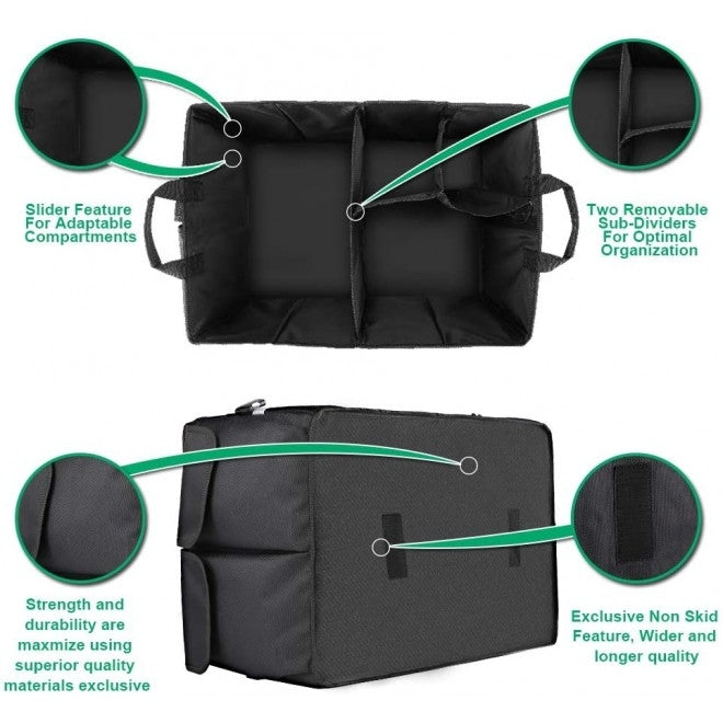 UGREEN 80710 Versatile Car Boot Storage Solution in Black