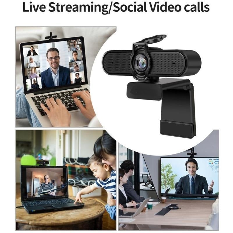 C930 Full HD 1440P Webcam with Built-in Microphone and Wide Angle Lens