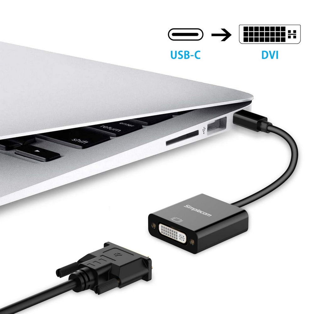 Simplecom DA103 USB-C to DVI Full HD Video Adapter 1080p
