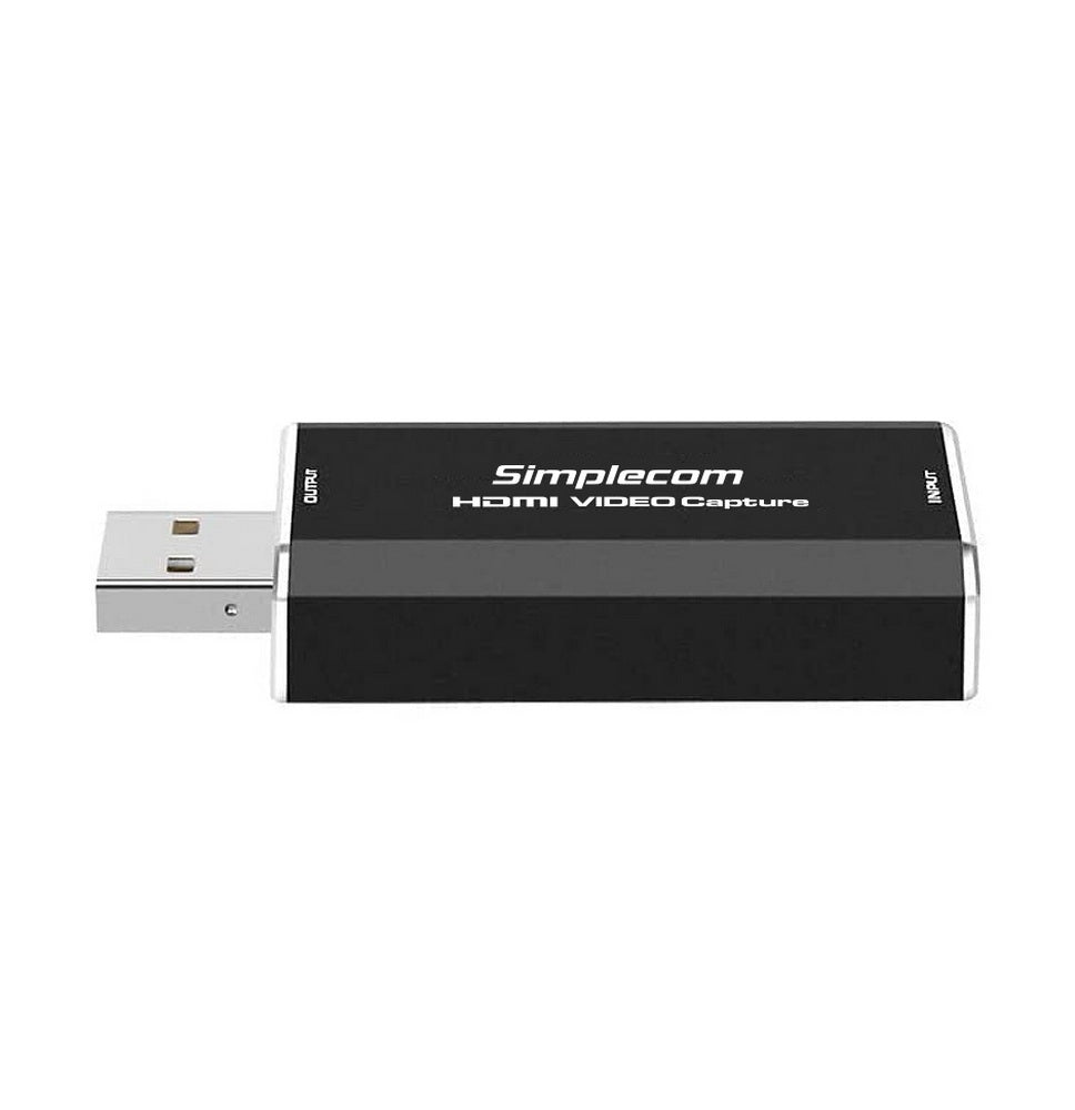 SIMPLECOM DA315 Full HD 1080p HDMI to USB 2.0 Video Capture Card for Streaming and Recording