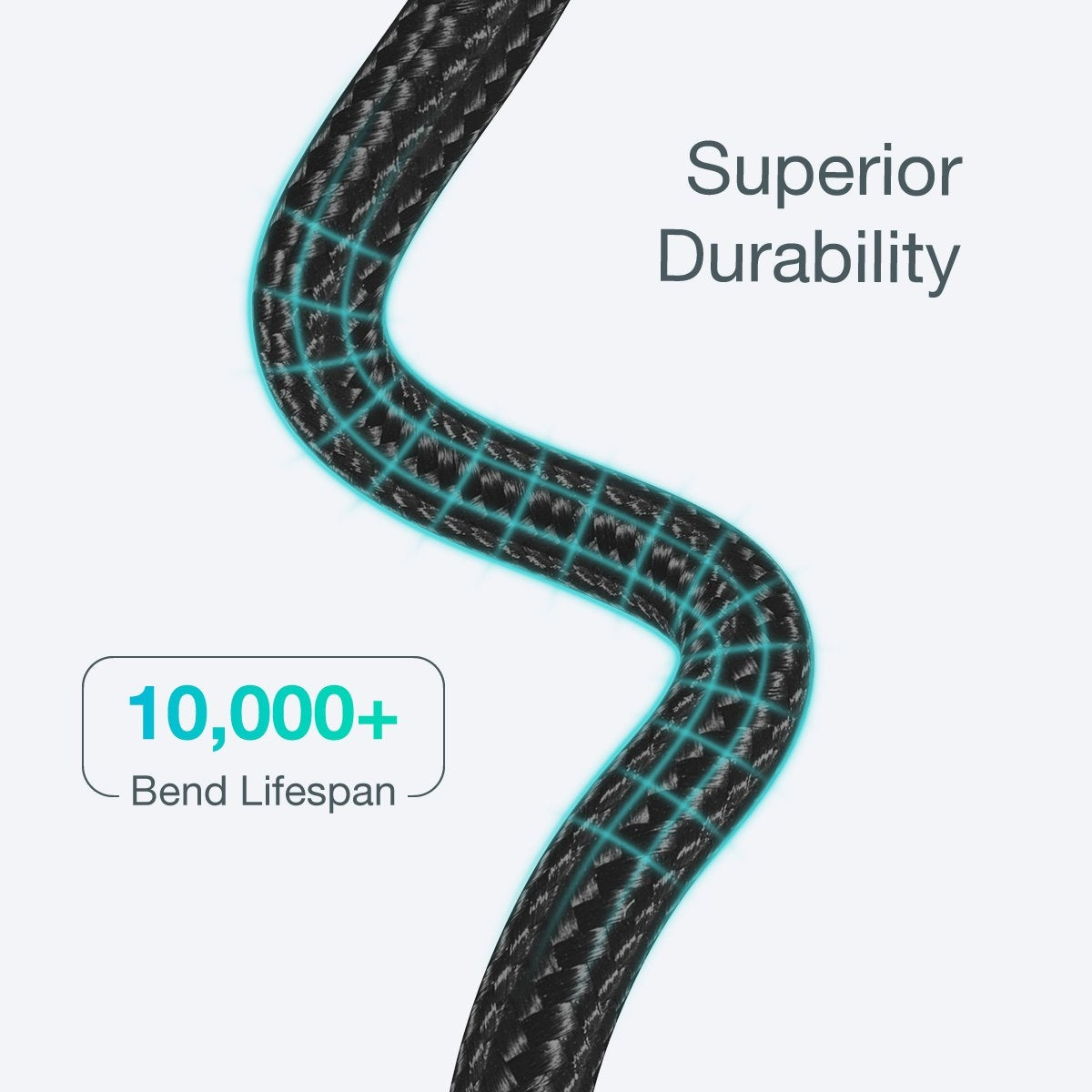CHOETECH 2M USB-C to iPhone MFi Certified Fast Charging Cable