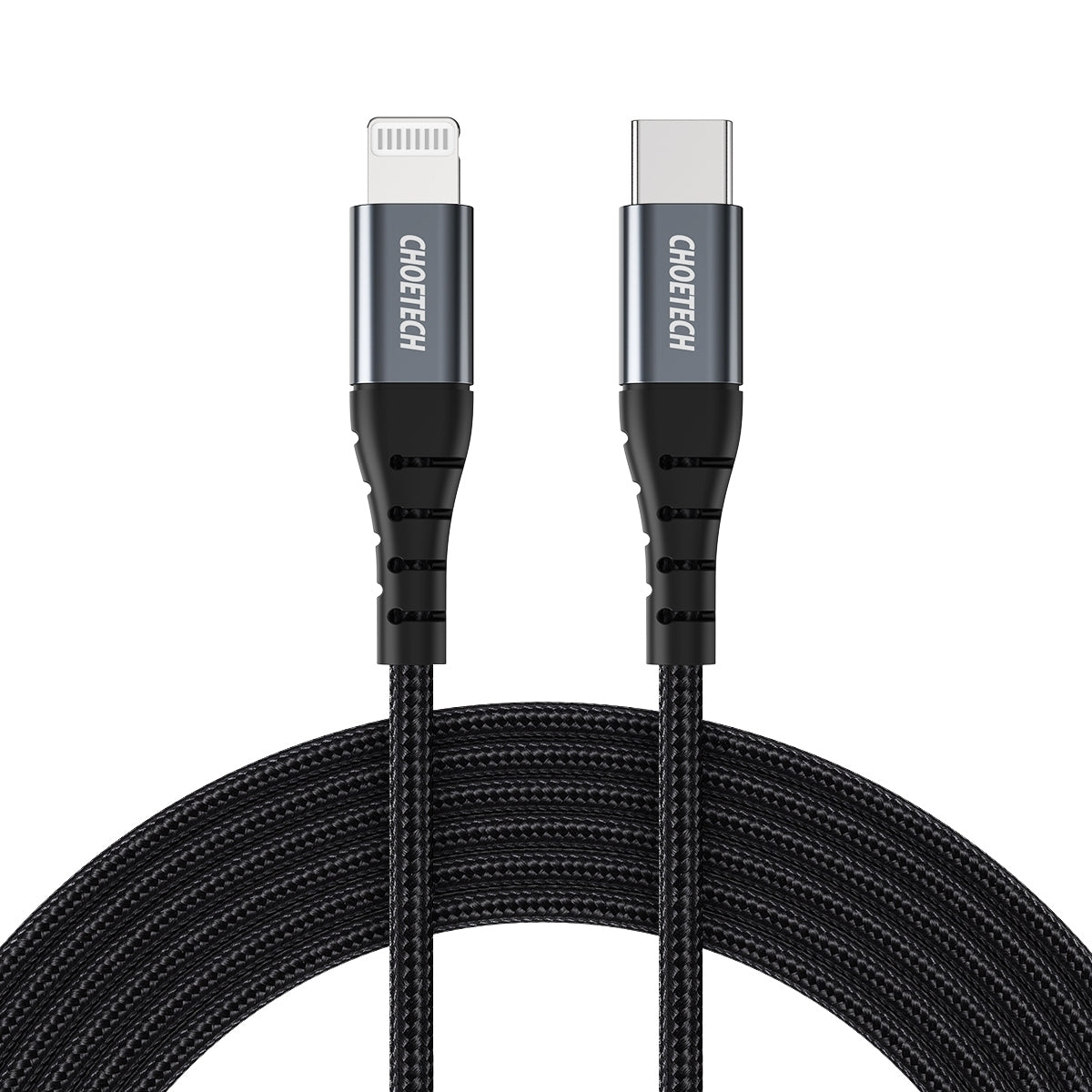 CHOETECH 3M MFi Certified USB-C to Lightning Cable for iPhone and iPad Fast Charging