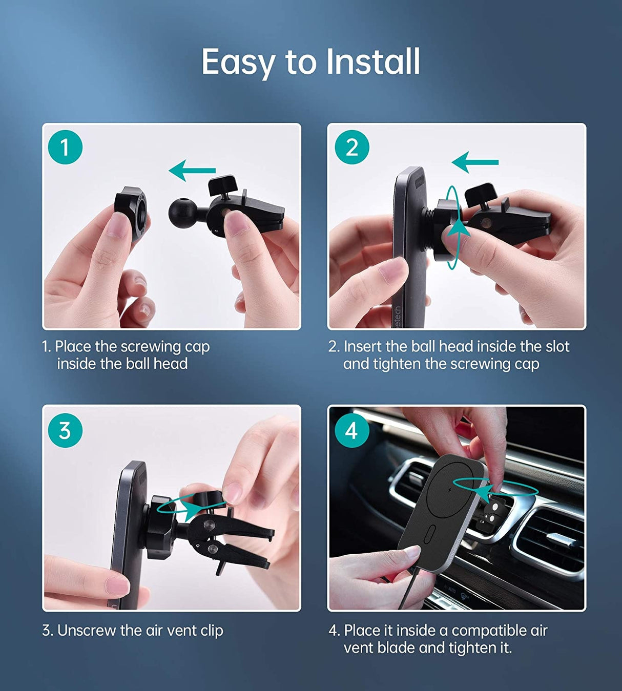 Choetech T200-F MagLeap Magnetic Wireless Charger for iPhone 12 Series