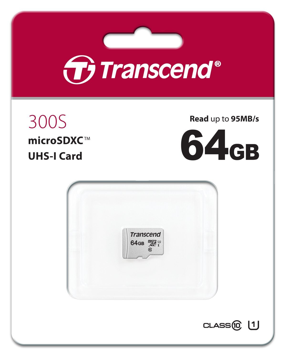 Transcend 64GB UHS-I U1 microSD Card (Without Adapter) - Fast Performance for Apps and Data Storage