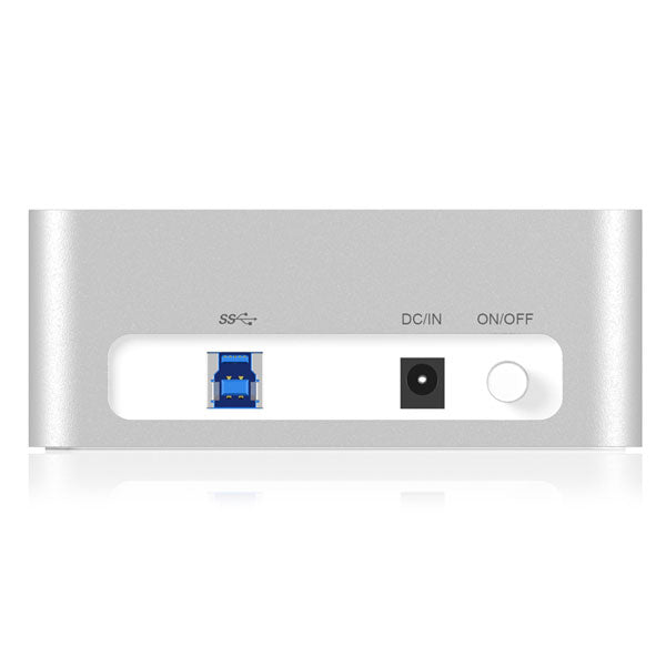 ICY BOX IB-111HCr-U3 Hard didk docking station for SATA HDDs and SSDs with USB 3.0 and a card reader