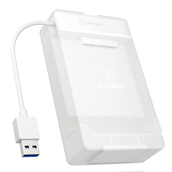 Dual 2.5 SATA HDD/SSD Enclosure and Adapter with USB 3.0 UASP Support - IB-AC7032-U3