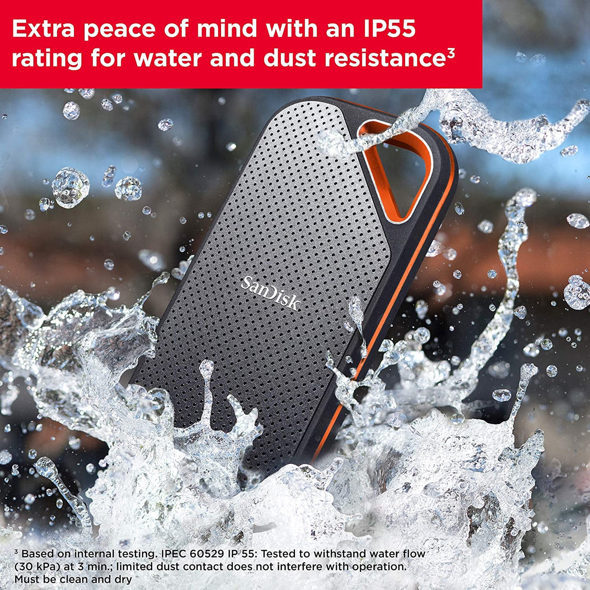 SanDisk 1TB Extreme PRO V2 Portable SSD - High-Speed NVMe Storage Solution