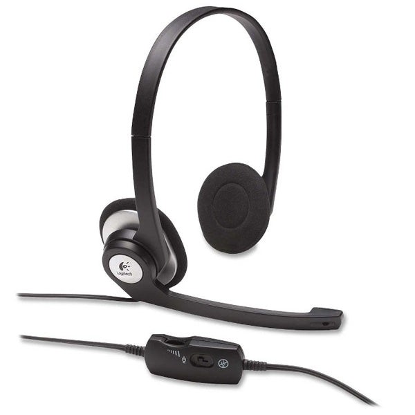 Logitech H390 Comfort USB Headset with Noise-Canceling Microphone