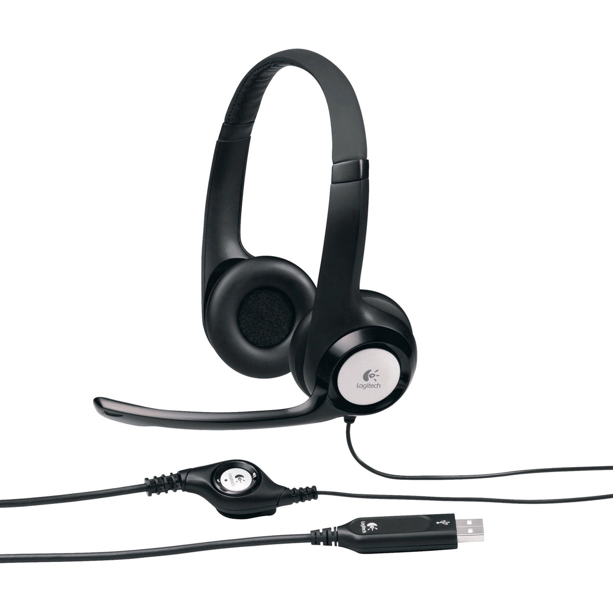 Logitech H390 Comfort USB Headset with Noise-Canceling Microphone