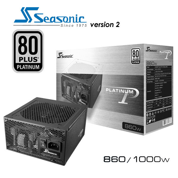 Seasonic Platinum Series 80Plus Platinum 860W PSU (Version 2)