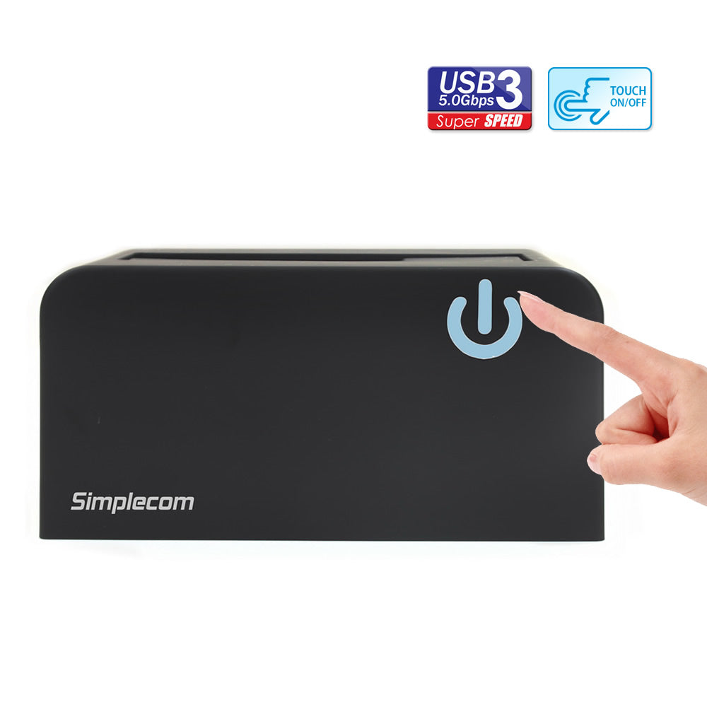 Simplecom SD326 USB 3.0 SATA HDD/SSD Docking Station for 2.5 and 3.5 Drives