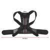 Lower Back Brace Unisex Posture Corrector Lumbar Support - Medium