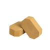 Natural Cork Octagon Yoga Blocks Brick Exercise 2 pcs Set Eco Non-Slip