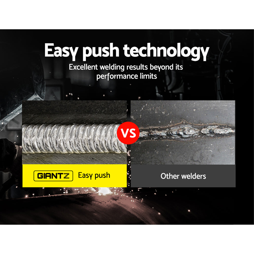 Giantz 200A Portable IGBT Inverter MMA Welder with Digital Display and Safety Features