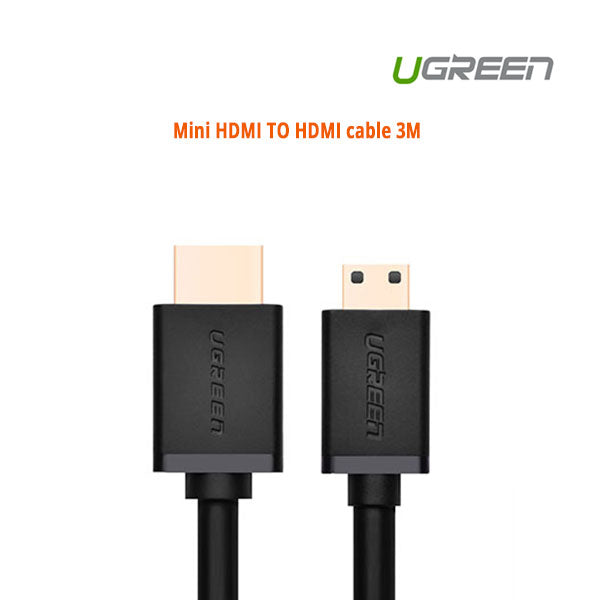 UGREEN 3M Mini HDMI to HDMI Cable with Ethernet (Model 10118)