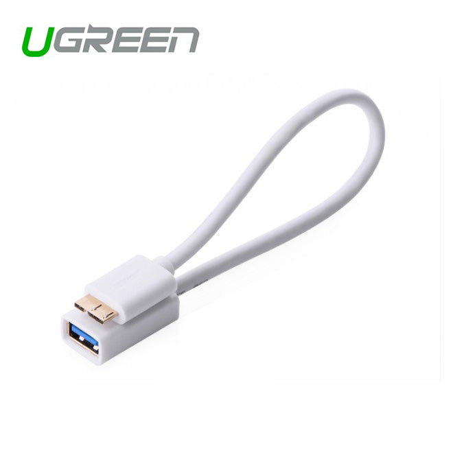 UGREEN Micro USB 3.0 OTG Adapter Cable for Samsung Galaxy Devices - White (10817)