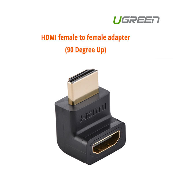 UGREEN 90-Degree HDMI Female to Female Adapter (Model 20110)