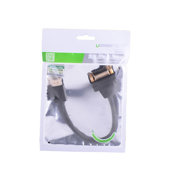 UGREEN HDMI Male to DVI Female Adapter Cable - 15cm (Model 20136)