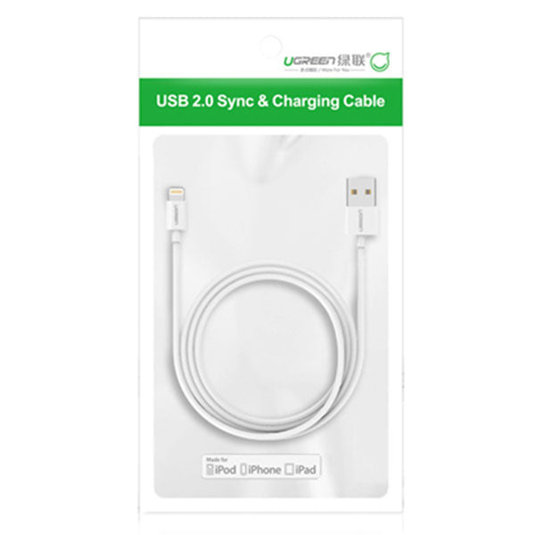 UGREEN 2M MFI Certified Lightning to USB Cable (20730)