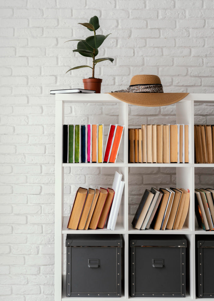 Maximise Storage with Space-Saving Bookcases & Shelves